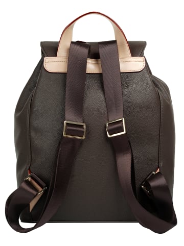 Bugatti Rucksack ELLA Kunstfaser in dunkelbraun