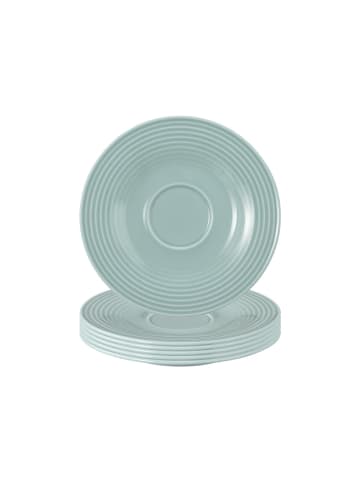 Seltmann Weiden 6er Set Untertassen Beat Color Glaze ø 13,7 cm in Altrosa
