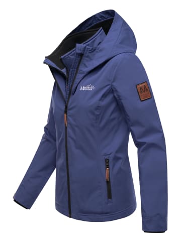 Marikoo Übergangsjacke Erdbeere in Blue Violet