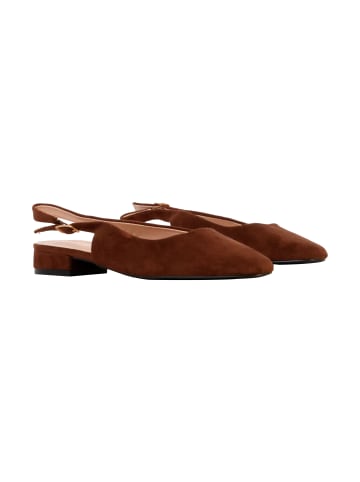 Joia Pumps mit Riemchen Braun