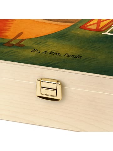 Mr. & Mrs. Panda Tee Organizer Glühwürmchen Design mit Spruch in Weiß