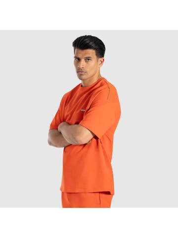 SMILODOX T-Shirt Thiago in Koralle