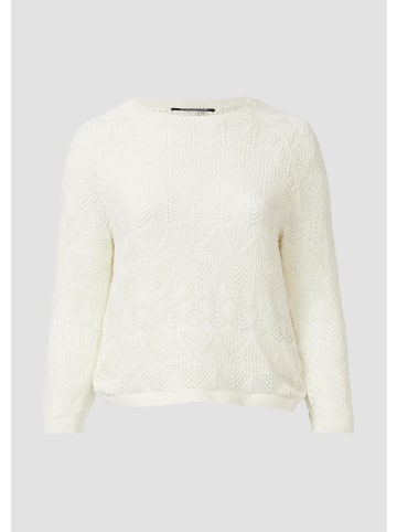 QS Strickpullover in 0200_creme