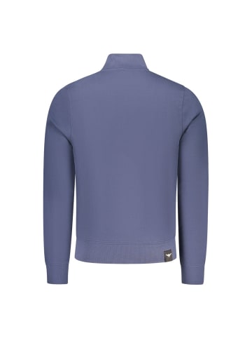ACCADEMIA MILITARE Blaues Baumwoll-Sweatshirt