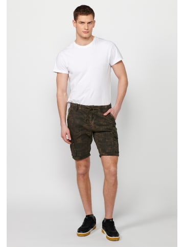 KOROSHI Bermuda Fracht in khaki