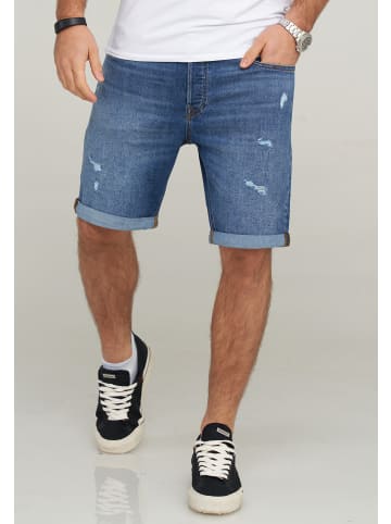 Jack & Jones Jeansshorts - JJIRICK JJIINFINITY SHORTS in Medium Blue Denim