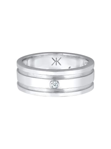 KUZZOI Ring für Herren in silber
