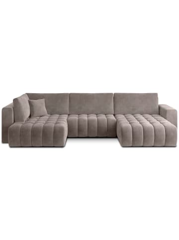 MF Design Bonita Recamiere Rechts in Mushroom -  (L) 175 x (B) 350 x (H) 92 cm