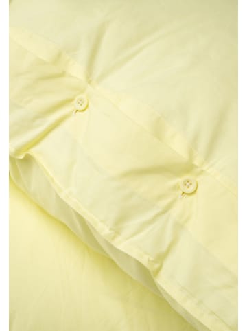 MELA Perkal Bettwäsche Set Style BHANU in soft lemon