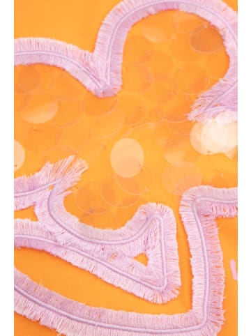 Coccodrillo T-Shirt mit kurzen Ärmeln in orange