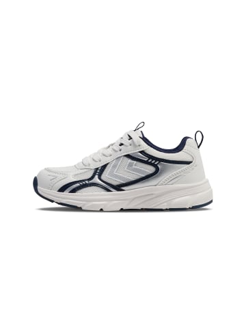 Hummel Elastische Schnürsenkel Sneaker Effort One Lebensstil Kinder in WHITE/NAVY