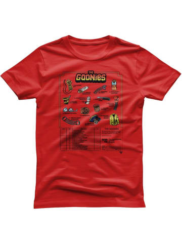 The Goonies T-Shirt "The Goonies Accessories Mail Order T-Shirt" in Rot