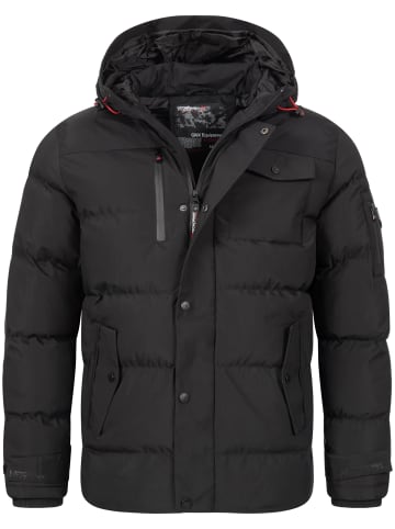 Geo Norway Winterjacke in Schwarz