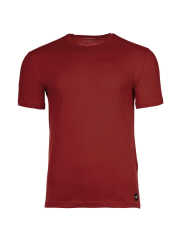 Emporio Armani T-Shirt 2er Pack in Dunkelblau/Rot