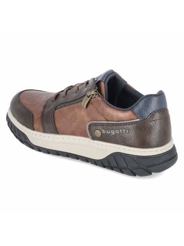 Bugatti Schnürhalbschuh in braun