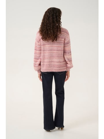CULTURE Strickpullover CUhazel in Pink Melange Multi