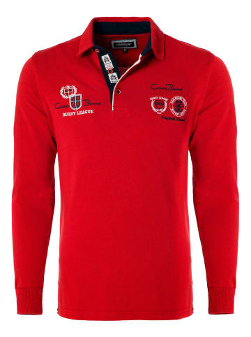 CARISMA Langarm-Polo in Red
