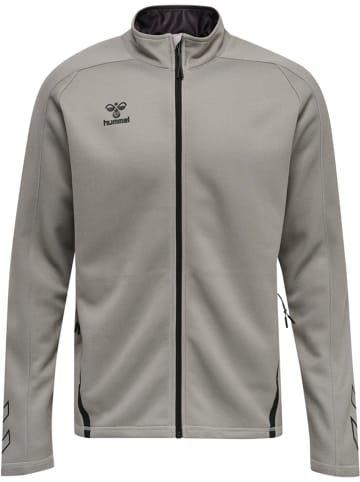 Hummel Reißverschlussjacke Hmlcima Xk Zip Jacket in GREY MELANGE