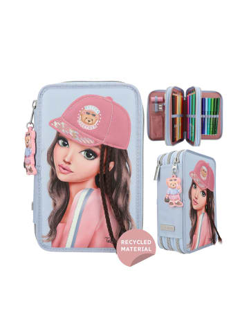 Topmodel Federtasche 3-Fach mit Applikation Team Teddy, 6-14 Jahre