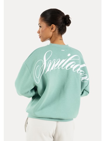 SMILODOX Unisex Oversize Sweatshirt Feyd in Grün