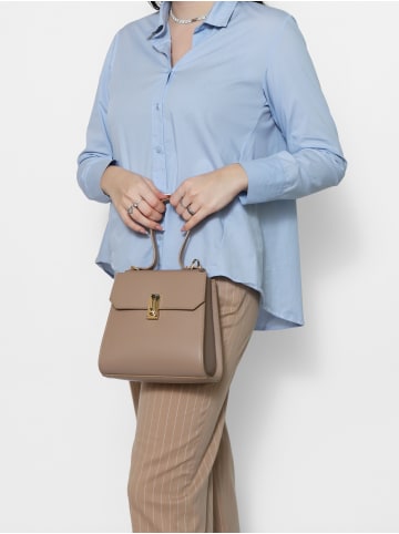 Viola Castellani Handtasche in LIGHT TAUPE