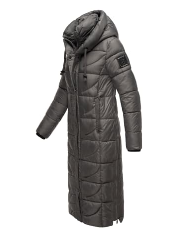 Navahoo Steppmantel Waffelchen in Anthracite