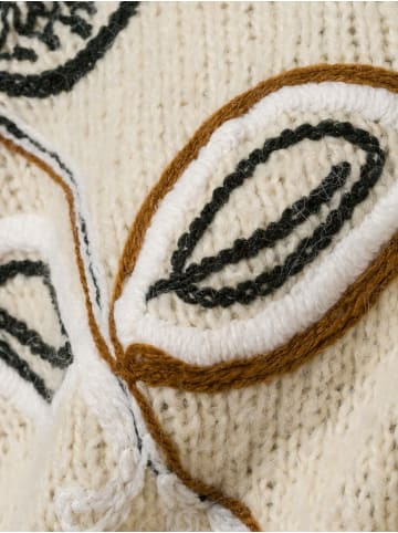 Vila Strickpullover Vibrida in beige - 0001