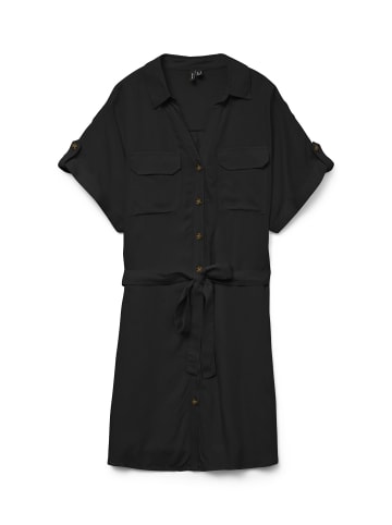 Vero Moda Hemdblusenkleid in Black 1