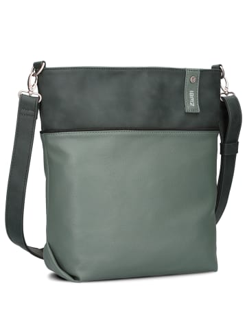 Zwei Jana J12 - Schultertasche 33 cm in eucalyptus