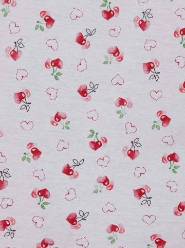 WITT WEIDEN Sleepshirt in weiß-rot