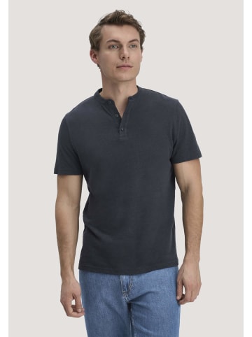 Hessnatur Henley Shirt Regular in marine
