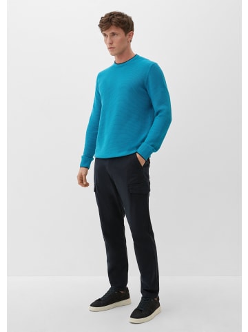 s.Oliver Strickpullover langarm in Petrol