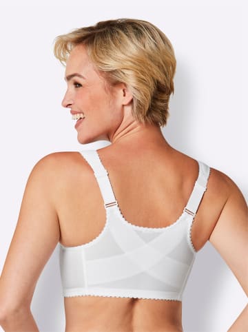 WITT WEIDEN Vorderverschluss-BH ohne Bügel in weiß