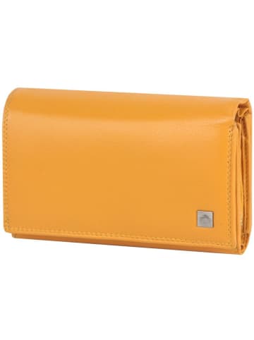 Greenburry Spongy Geldbörse Leder 15,5 cm yellow