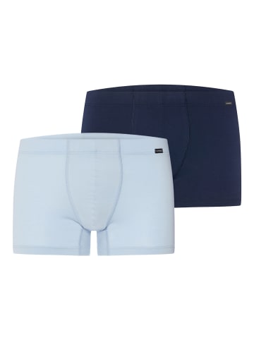 Hanro Panty Cotton Essentials in blue lagoon / deep navy