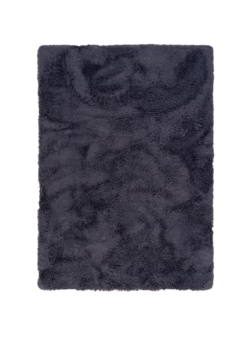 Pergamon Hochflor-Teppich Fluffy in anthrazit