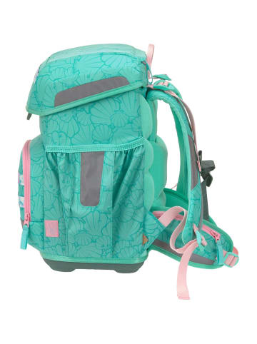 Lässig Ranzenset 6-tlg. Light Unique Seashell turqouise in blau