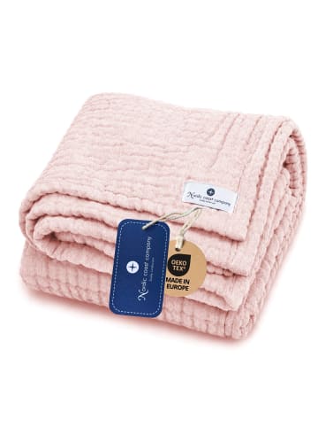 nordic coast company Musselindecke, Puckdecke, Einschlagdecke, Babydecke Musselin, atmungsaktiv