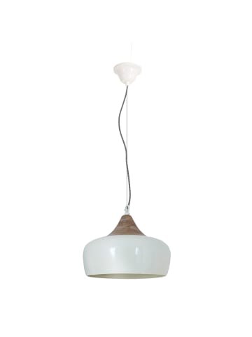 näve Pendelleuchte "JAIPUR" in weiß - (L)30 cm x (B)30 cm x (H)110 cm