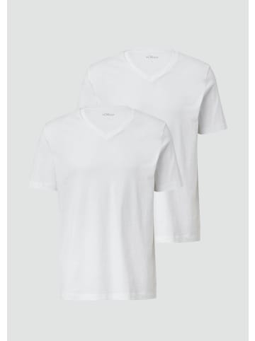 s.Oliver T-Shirt in 0100_weiß