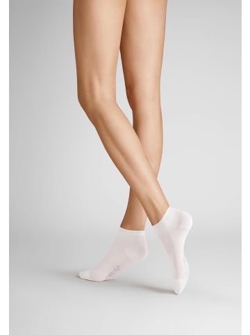 Hudson Sneakersocken Relax Fine hautfreundlich in White