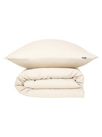 Schiesser Baumwollsatin-Bettwäsche-Set Ella in Creme