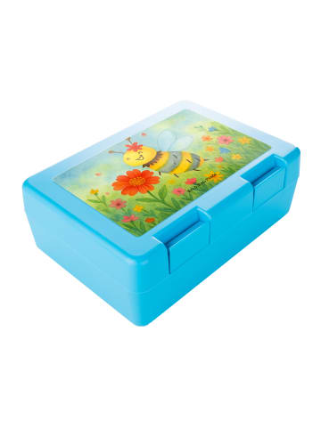 Mr. & Mrs. Panda Bento Box Biene Blume Design ohne Spruch in Weiß