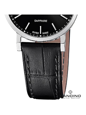 Candino Analog-Armbanduhr Candino Classic schwarz klein (ca. 29mm)