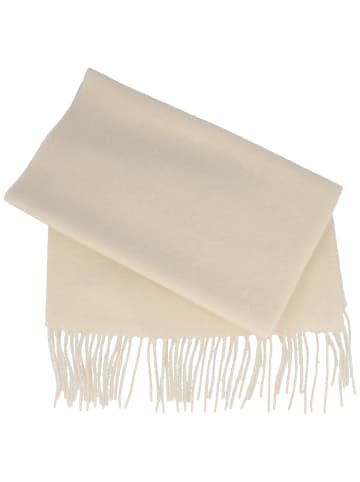 BREITER Wollschal in beige