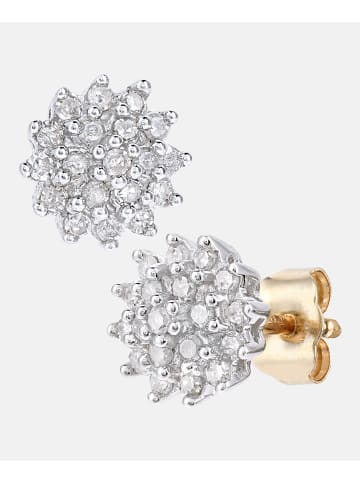 Diamant L'éternel Ohrstecker aus 375 Gelbgold mit 0.25 Karat Diamant
