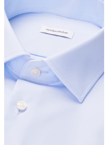 Seidensticker Business Hemd Slim in Hellblau