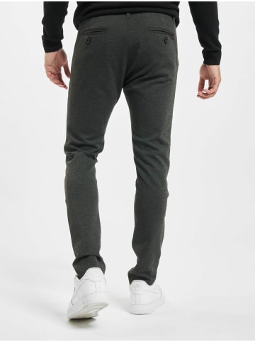 DENIM PROJECT DENIM PROJECT Denim Project Ponte Roma Plain Chino in dark grey melange