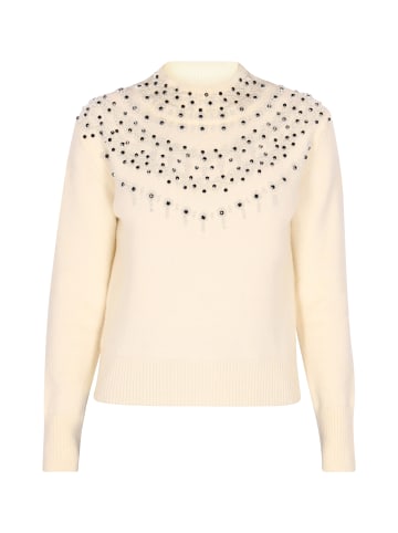 faina Damen Pullover in Wollweiss