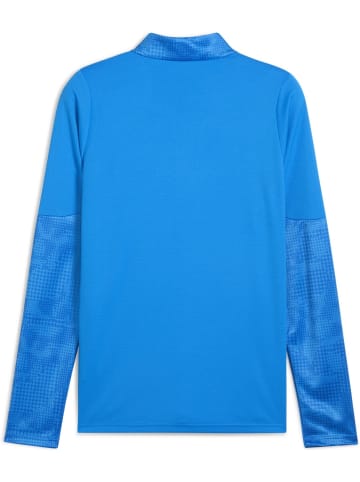 Puma Pullover "TeamCUP Training 1/4 Zip Top" in Blau